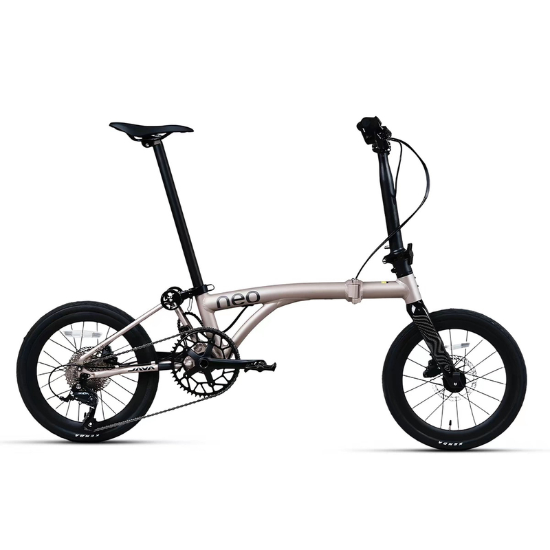 Java Neo3 70% off Folding Commuter City Bike Small Wheel Diameter 20inch Thru-Axle Oil Disc Portable 9-Speed