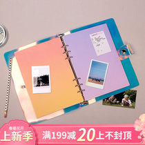 Korea Lucalab Loose-leaf Notebook Padded Stand-out Core Free Remember Event Lunar Calendar Month Plan Inner Core Accessories A5