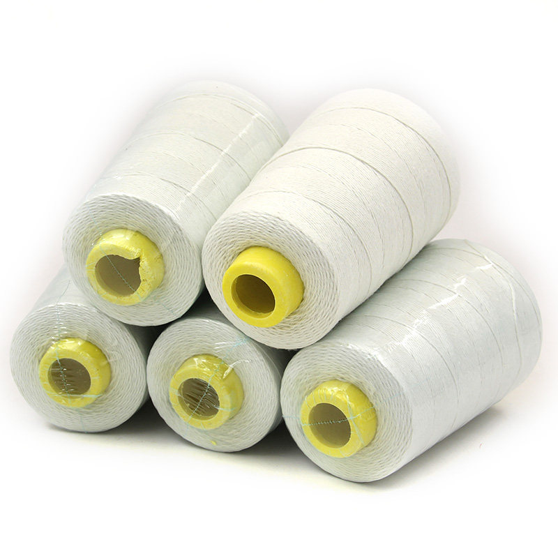Woven bag white large roll 600 rice thread sewing bag sewing bag sewing machine sealing thread sewing bag thick thread weaving