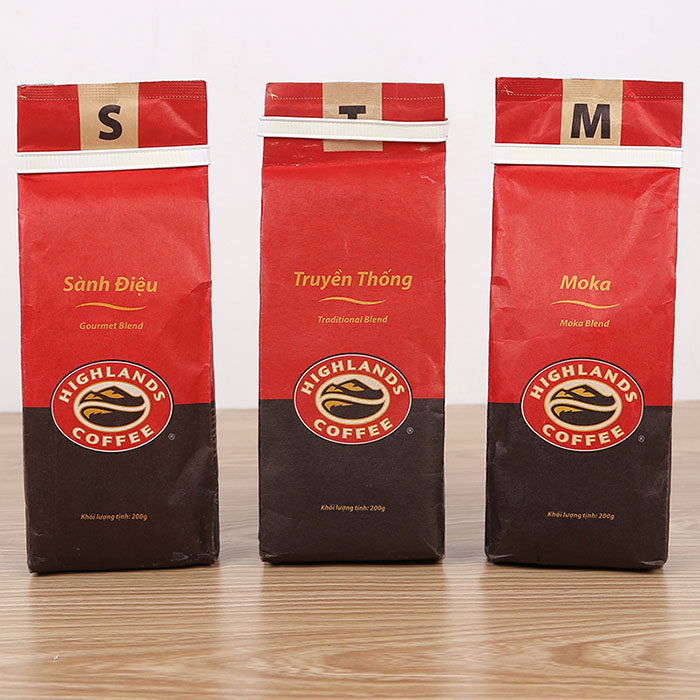 Vietnam highlands Coffee Powder M Mocha Pure Black Drip Coffee Non-instant drip coffee s t c