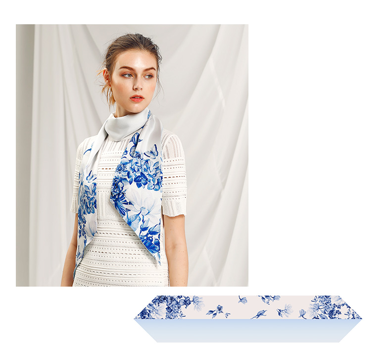 Foulard pour Femme en De la soie - Ref 3157989 Image 31