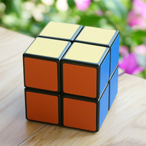Master 2x2x2 cube professional 2x2x2 cube speed twist Rubiks cube Black bottom matte competition special smooth decompression decompression toy