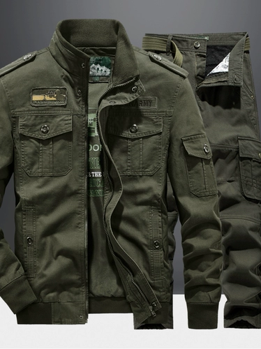 Осенний дорожный тактический хлопковый износостойкий комплект для работы, альпинистская униформа