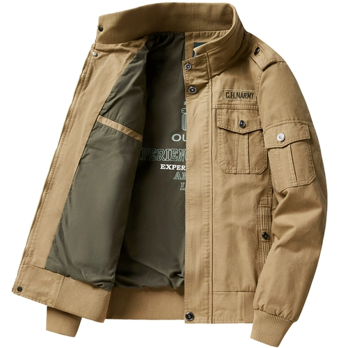 Осенняя хлопковая мужская альпинистская куртка