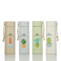 Custom water cup advertising cup cup printed logo glass small gift custom push event opening gift