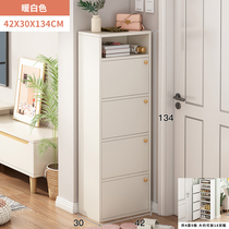 Small shoe cabinet narrow door door home door high cabinet small size vertical simple modern large capacity door outside shoe shelf