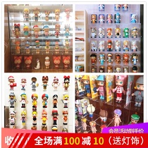 Molly display box Chess constellation Fruit sports professional wear doll Acrylic blind box display rack Storage rack