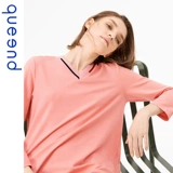 Чун Дюшн, г -жа V -Neck Long -Sleeved Air -Conditioned House, Домашняя юбка