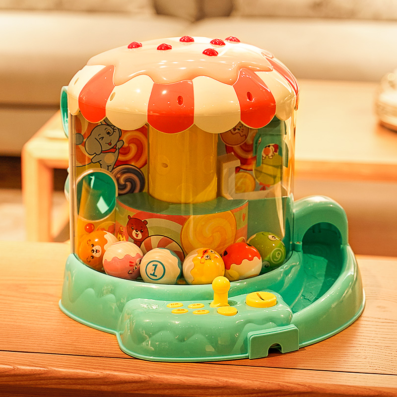 Child Candy Machine Toy Male Girl Mentally developing a small slot catching ball machine girl's puzzle toy