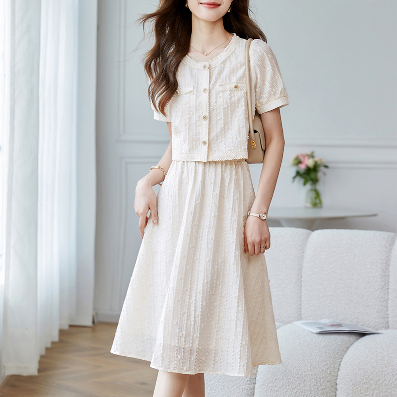 Clearance Sale, Brand Name Items Withdrawn from Shelves, Chanel-Style Women's Summer Dress, Women's Suit Dress, Petite Size, High-End Dress