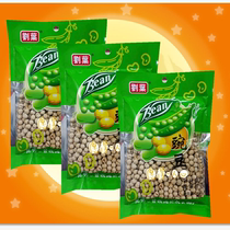 Original pea snacks 140g10 packs of raw fried goods Liu Ye pea crispy snack snack food
