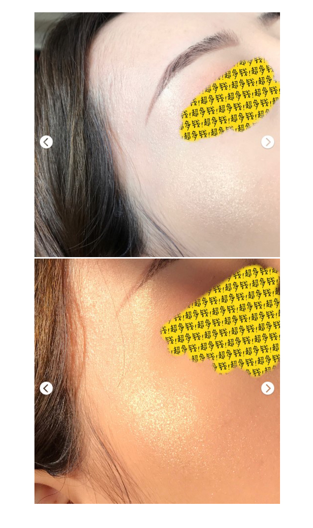Một độ sâu ánh sáng cao như biển ~ Becca bột ánh sáng cao Champagne Pop sâm banh bong bóng 8g phấn bắt sáng wet n wild