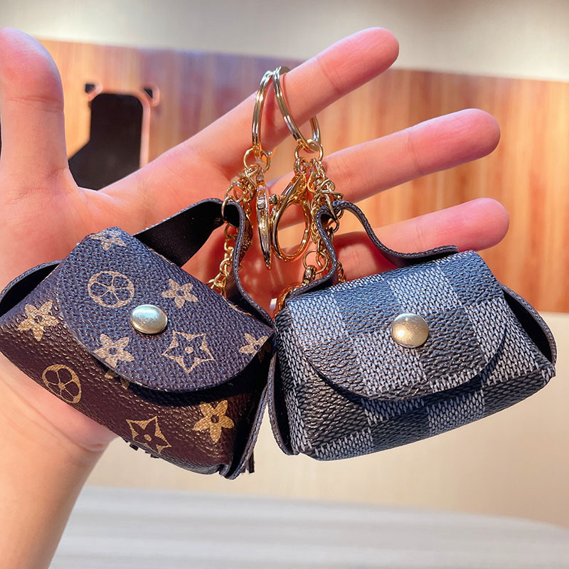 Suitable for Lv Bag New Presbyopic Car Key Chain Pendant Popular Cute Headphone Key Chain Women's Bag Pendant Suitable for Lv Bag New Presbyopic Car Key Chain Pendant Popular Cute Headphone Key Chain Women's Bag Pendant