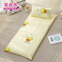 Mẫu giáo bông phim hoạt hình đệm bao quilt cover nap nệm bộ trẻ em nhíp bộ 全 bộ bông duy nhất bao gồm chăn phao cao cấp	