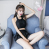 Phiên bản Hàn Quốc của quần short boxer bảo thủ mới chia sẻ quần short tắm nước nóng mùa xuân nữ ngực nhỏ tụ tập backless tắm nước nóng - Bộ đồ bơi hai mảnh 	áo bơi 2 mảnh Bộ đồ bơi hai mảnh