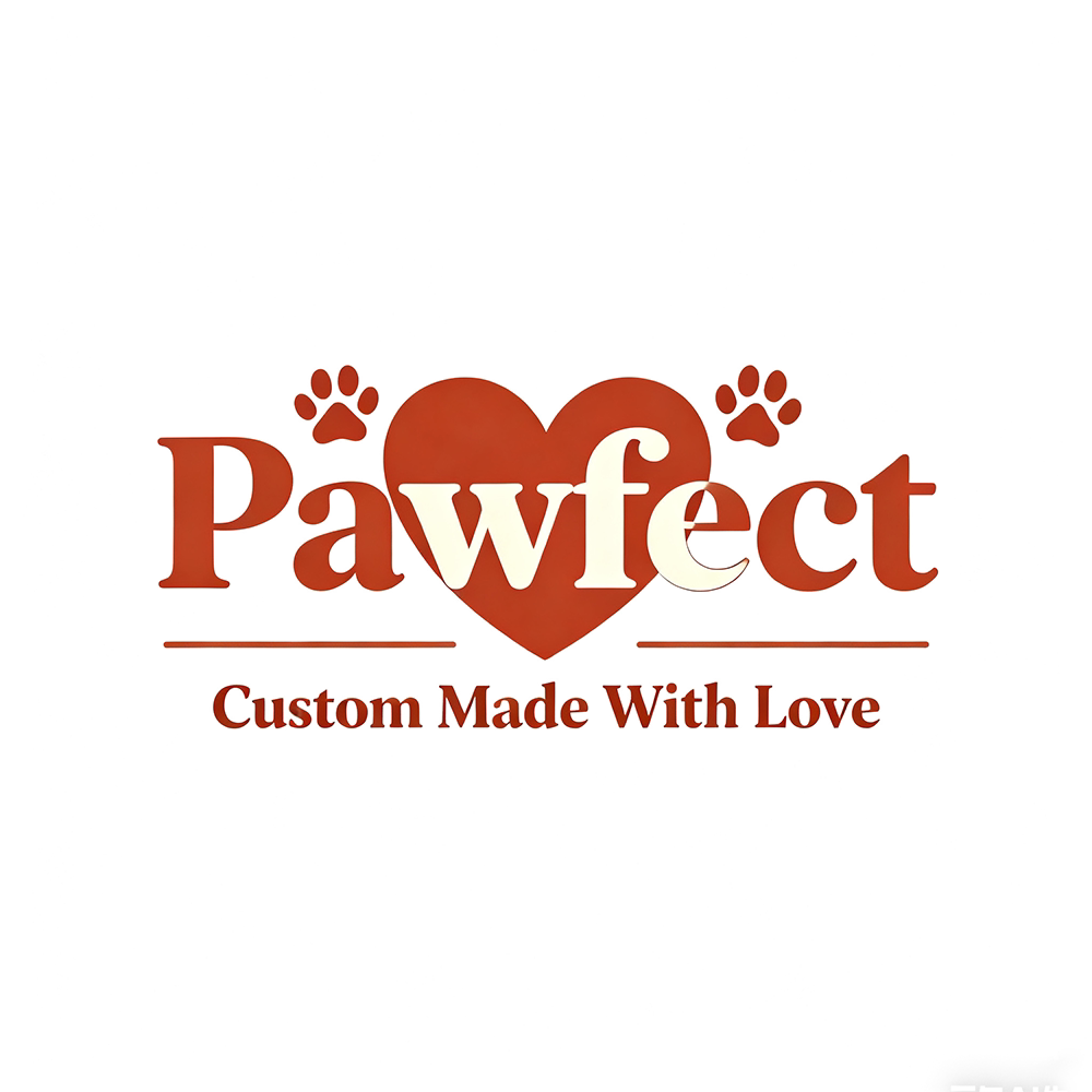 Pawfect萌宠定制的LOGO