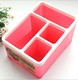 hộp nhựa chia ngăn Dụng cụ lưu trữ tại nhà Hộp lưu trữ đa năng Hộp lưu trữ Hộp điều khiển từ xa Hộp lưu trữ máy tính để bàn thực tế hộp đựng mỹ phẩm có nắp đậy