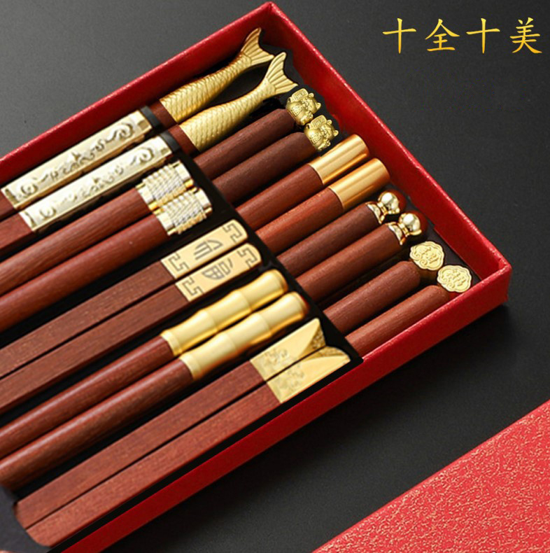 2026 Family Grade Red Sandalwood Chopsticks, High-End New Model, Stylish, One Person One Chopstick, Personal Use Only 2026 Family Grade Red Sandalwood Chopsticks, High-End New Model, Stylish, One Person One Chopstick, Personal Use Only