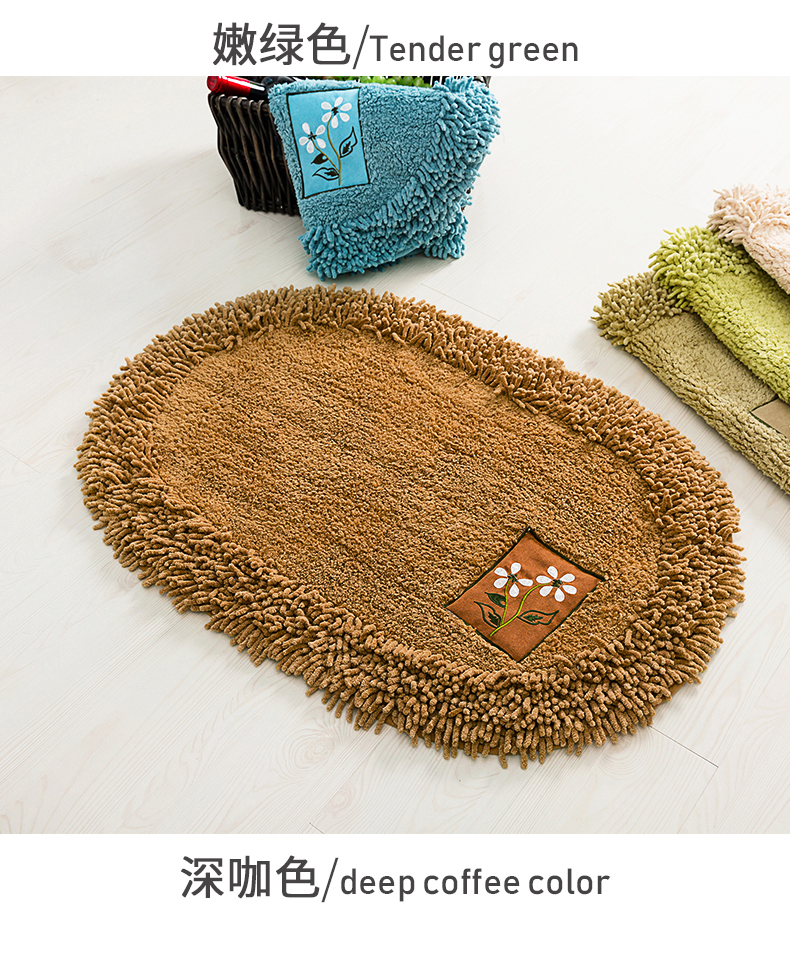 Thảm vệ sinh sàn nhà vệ sinh thảm cửa cửa thảm cửa phòng tắm thảm lối vào hội trường thảm thảm phòng ngủ - Thảm sàn xốp lót sàn cho bé