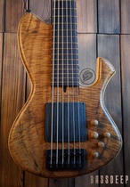 American handmade Skjold electric bass BASS six-string active Drakkar series 33 inches 16 5cm non-butterfly