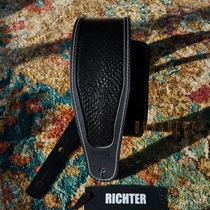 Deep BASS BASSDEEP agent German handmade leather bass strap RICHTER ultra-light weight reduction and comfort