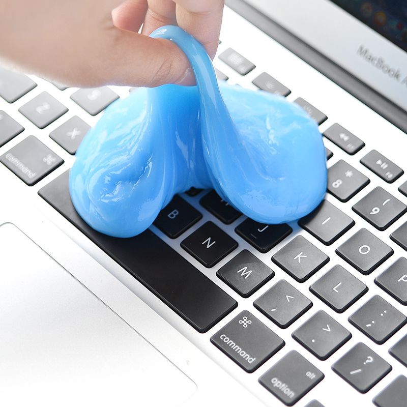 Computer Keyboard Clean Clay Cleaning Glue Multifunction Magic No Dead Corners To Dust Glue Inside Stick Grey Nonstick Hand Soft Glue