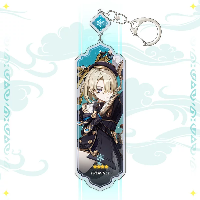 Genshin Impact, pendant, acrylic keychain, accessory