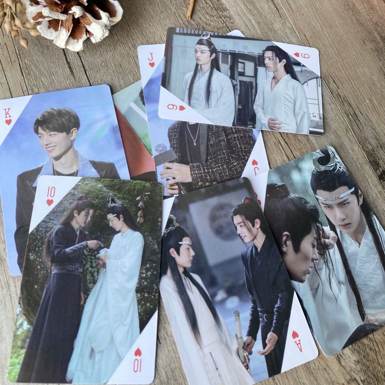 Collector's Edition Star Peripheral Bo Jun One Shaw Poker Card Xiao Zhan Wang One Bo HD Photo Chen Qing Ling Stills Card