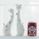 Белая кошка