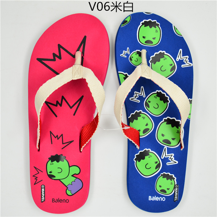 2 cặp Baleno Benny Road dép đi trong nhà Doraemon loạt nam giới và phụ nữ các cặp vợ chồng bãi biển flip flops L