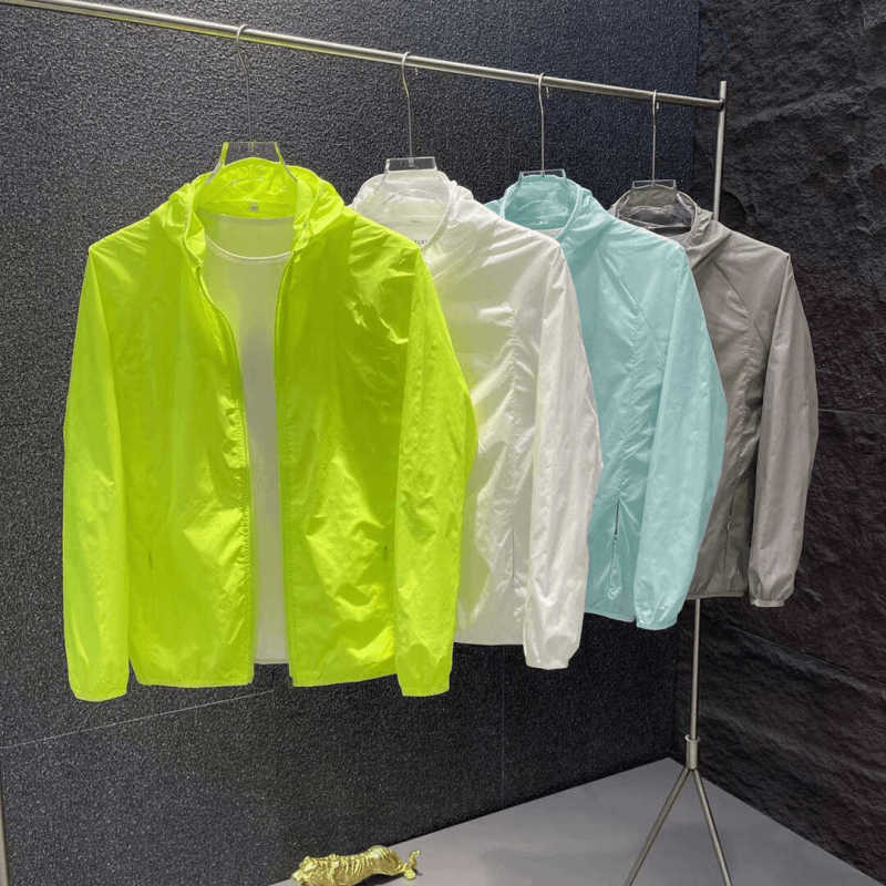 Men's Sun Protection Jacket 2026 Summer New Outdoor Thin Fishing Uv Protection Jacket Trendy Men's Skin Jacket