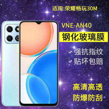 Suitable for huawei vne-an40 tempered film anti-peeping honor play 30m mobile phone film vne anoo full screen honor30m hd explosion-proof anti-blue light protection anti-peeping screen 30m5g film