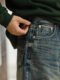 Shawn Yue Jeans 2024SS Washed Loose Wide Leg Limited Cross Cow Overalls Trendy Men High Quality Pants Distressed Pants