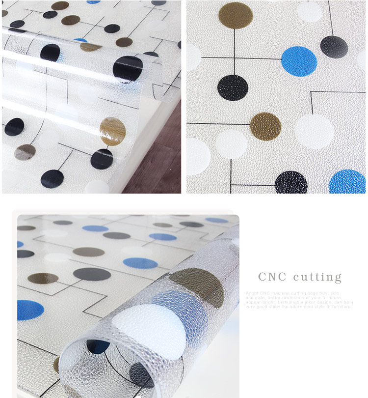Bảng khăn trải bàn PVC hình nền miếng đệm chống thấm dầu nóng Disposable nhựa thủy tinh mềm tấm tinh thể mờ - Khăn trải bàn khăn trải bàn 3d