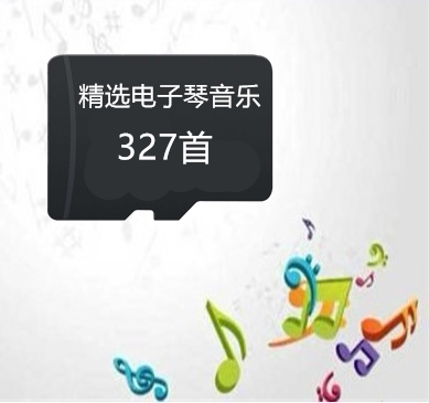 327 First Classic Electronic Organ Pure Music Memory Card MP3 Audio Memory Card Elderly Radio Singer TF Card