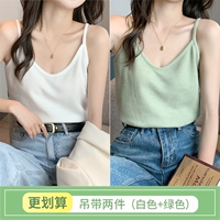 Белый, зеленый, эффект подтяжки