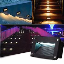 Corner outdoor waterproof led foot light Embedded 3W cinema creative night light Stair stepping step light