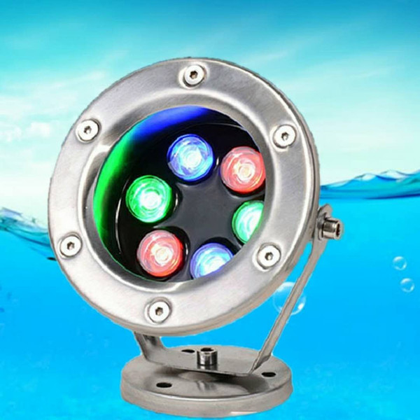 LED Fish Pond Landscape Colorful Underwater Lamp
