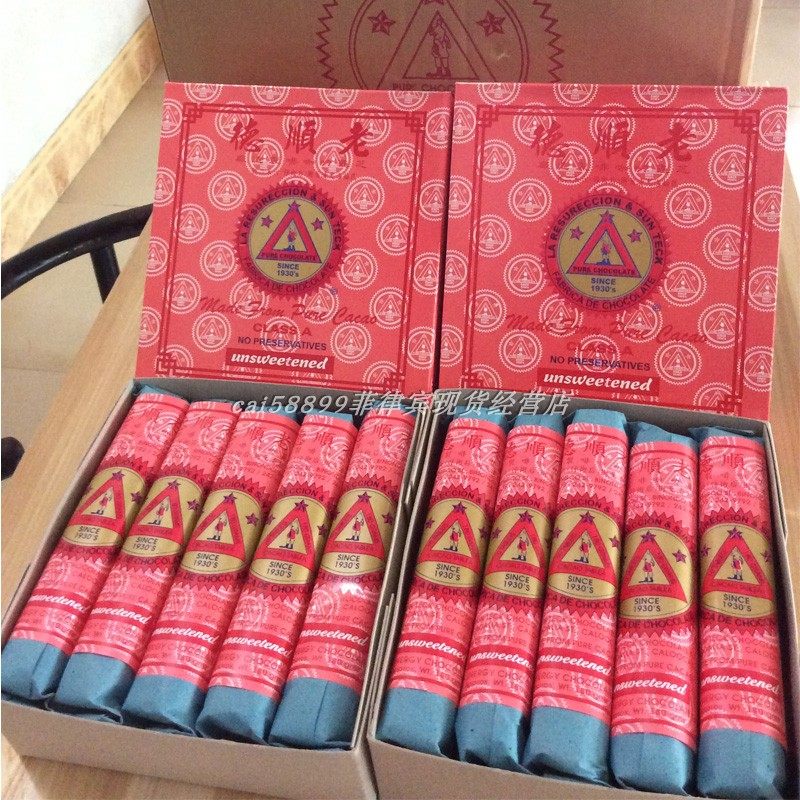 Philippines imports Old Shunde Juguchi Sesame Cheese without sugar positive pure cocoa chocolate boxed