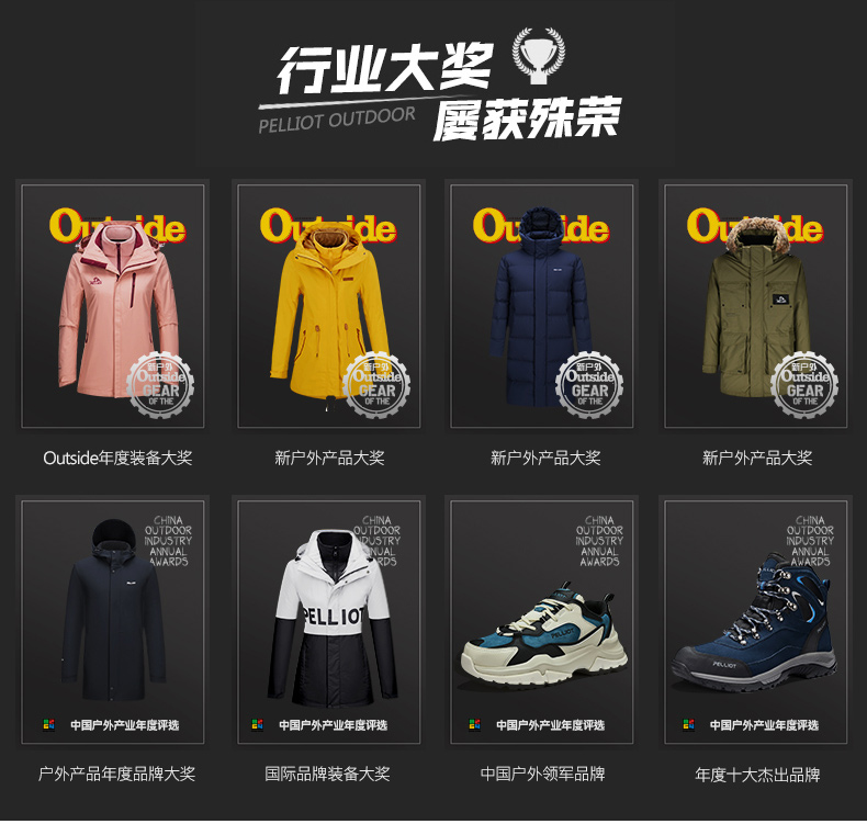 伯希和 男女 徒步系列 弹力软壳外套 DWR防泼水 图11