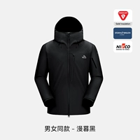 [Один стиль для мужчин и женщин] Черный топ Dusk | Хлопок Gold Label P для обеспечения тепла и устойчивости к холоду.