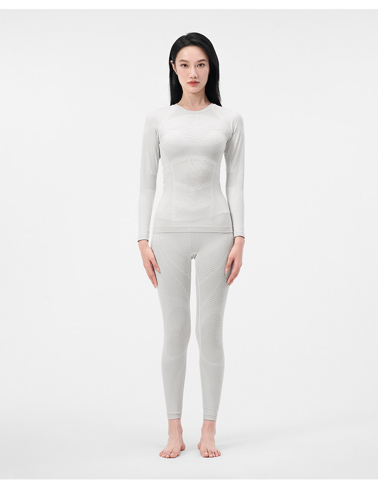 комплект нижнего белья 【p系列】伯希和户外功能内衣男女套装冬季滑雪保暖排汗肌底衣 Pelliot