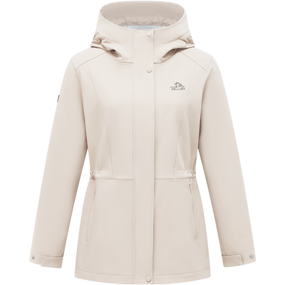 伯希和户外软壳衣春秋运动外套女