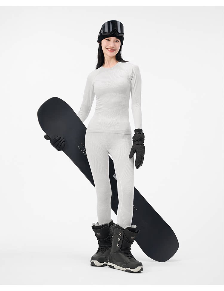 комплект нижнего белья 【p系列】伯希和户外功能内衣男女套装冬季滑雪保暖排汗肌底衣 Pelliot