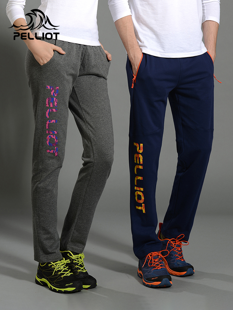 Boxi and outdoor sweatpants Men and women's autumn and winter casual loose warm comfortable sports running drawstring straight trousers