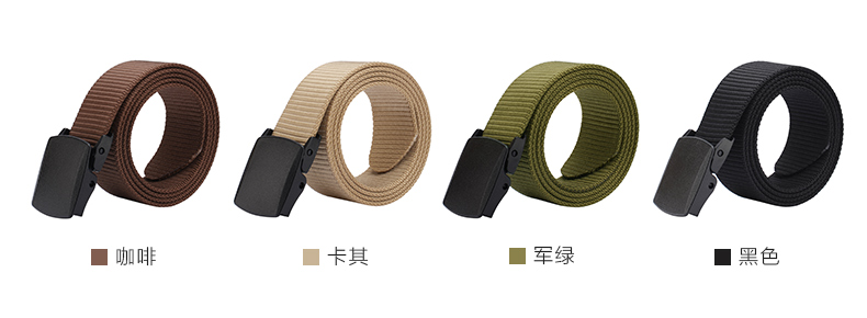 Pháp Pelliot và ngoài trời tự động khóa vành đai nam giới và phụ nữ vành đai nylon vải với giải trí thể thao thanh niên vành đai mua thắt lưng nam