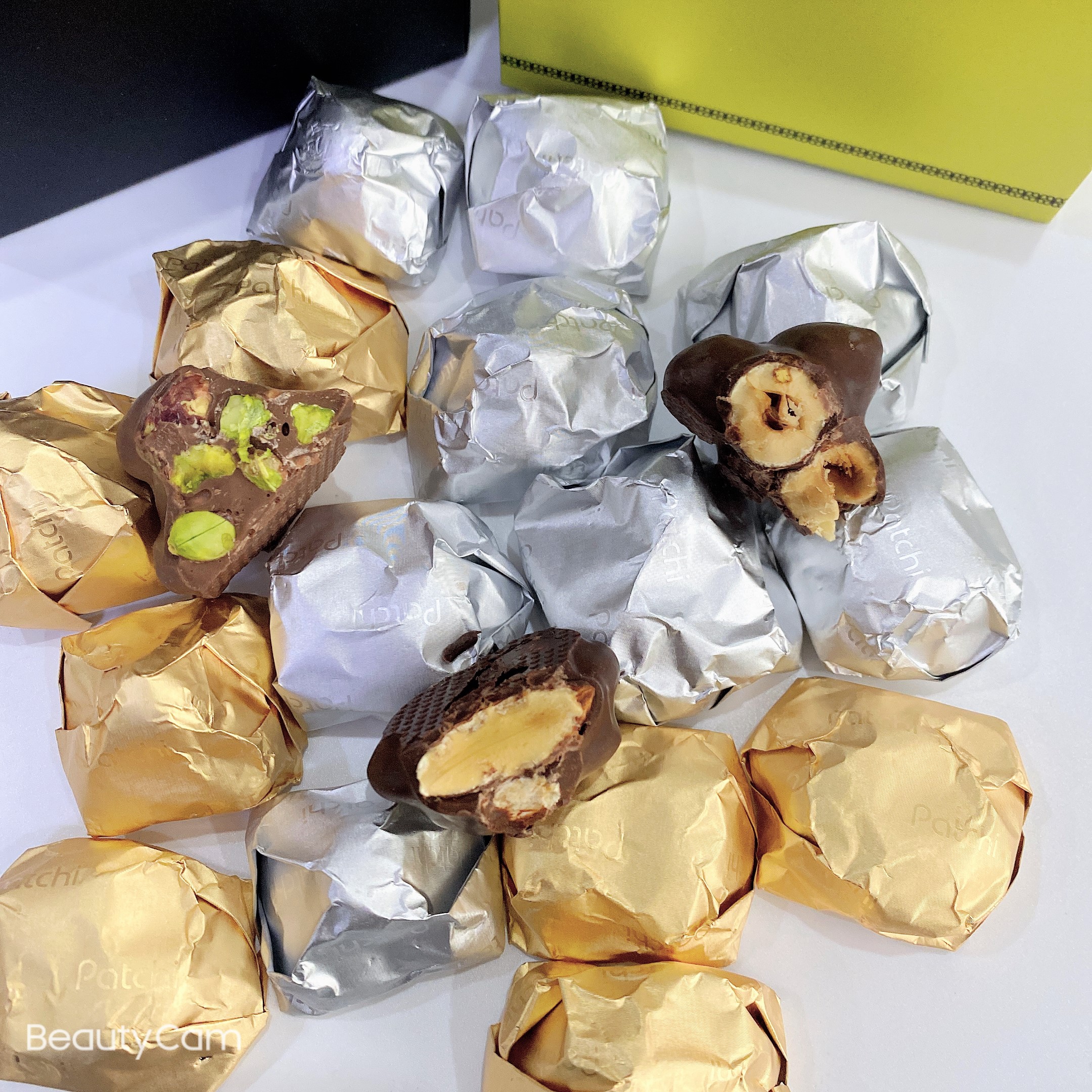 Spot Dubai patchi chocolate sugar-free whole nut hazelnut almond pistachio mix 250g Jinshan Silver Mountain