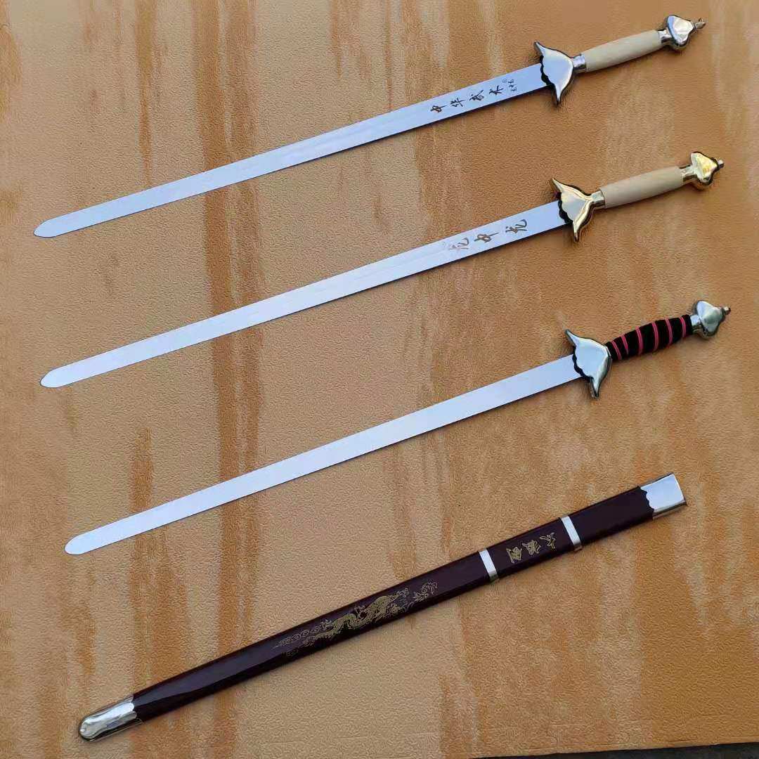 Martial Arts Soft Sword Performance Training Sword Men And Women Adults Martial Arts Sword Ring Sword Martial Arts Set Road Sword Tai Chi Morning Practice Sword