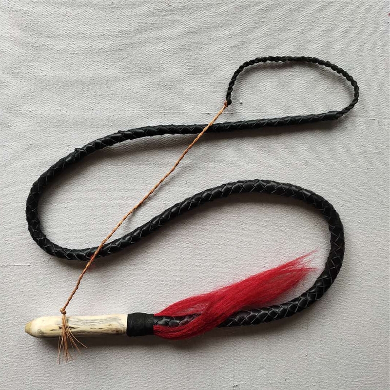 Shaolin Shepherd lashes martial arts to whip cattle leather whip Shaolin martial arts performance Fitness Leather Whip Martial Arts Supplies