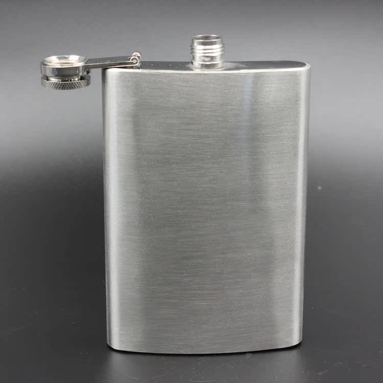 9 ounce thép không gỉ nhỏ hông bình rượu kinh doanh quà tặng xách tay ngoài trời kim loại cầm tay rượu vang Nga nam - Rượu vang ly rượu vang ocean